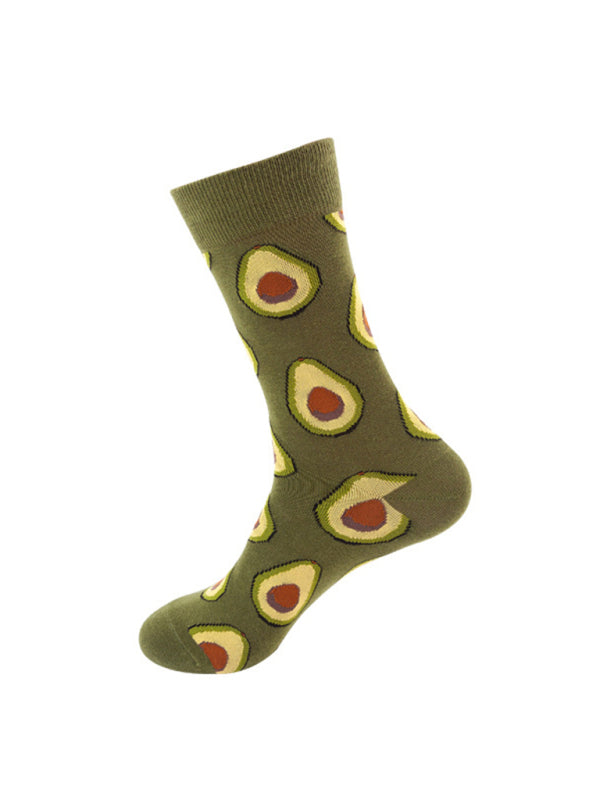 Leisure Patterned Cotton Women's Socks Shello's Creative Boutique