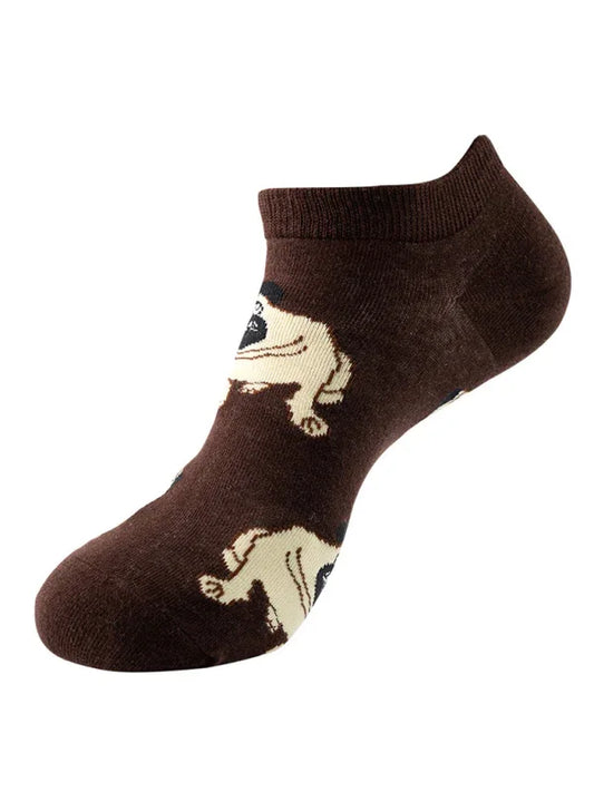 Women Fruit Print Fun Ankle Socks - Shello's Creative Boutique