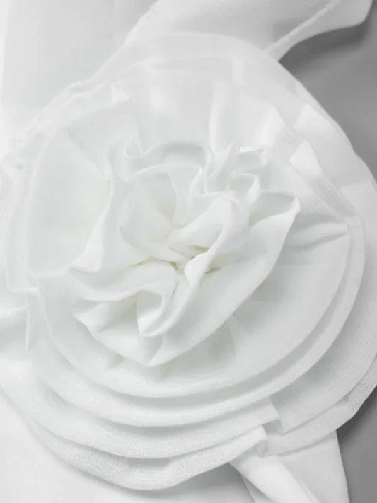 Women's Sexy Style Breast-Wrapped Splicing Lace Exposed Leg-Slit Dress - Shello's Creative Boutique