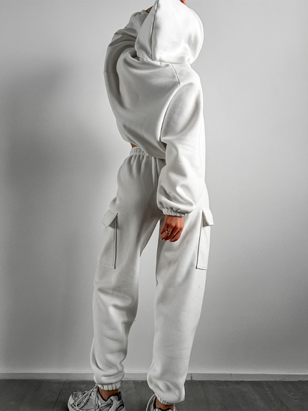 Ladies New Fashion Sports Casual Sweater Set