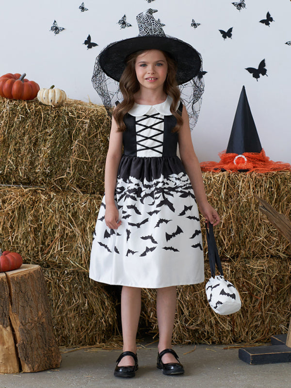 Halloween Themed Girls' Party Dress Shello's Creative Boutique