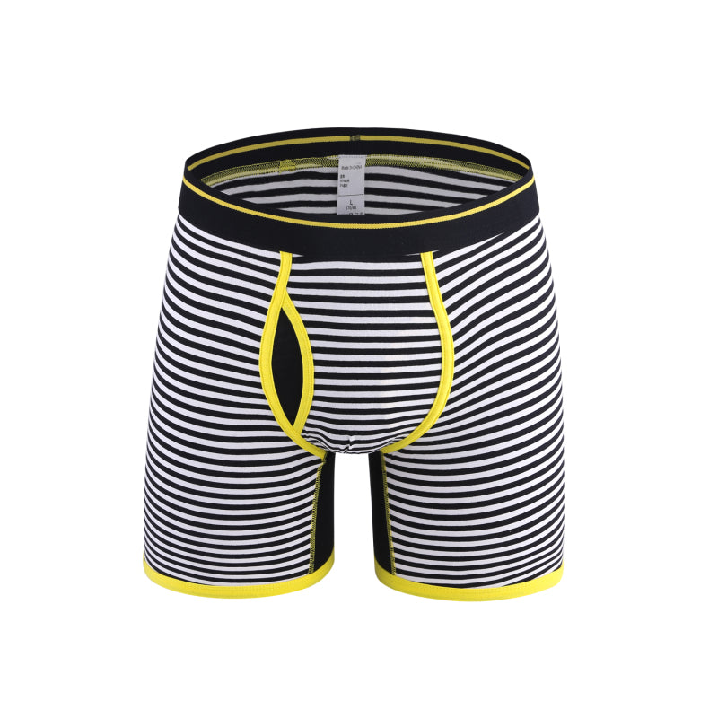 Men's Stretch Stripe Knit Boxer Briefs Shello's Creative Boutique