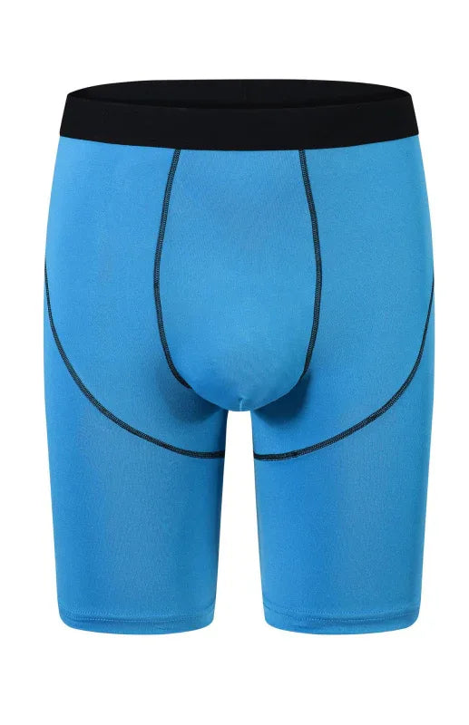 Men's Floral Yarn Contrast Line Breathable Boxer - Shello's Creative Boutique