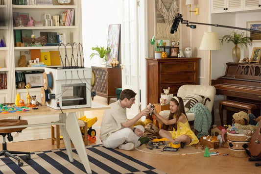 Daydress Model 165629: Uniting Family Life with Children Pets and Versatile Household Furniture - Shello's Creative Boutique