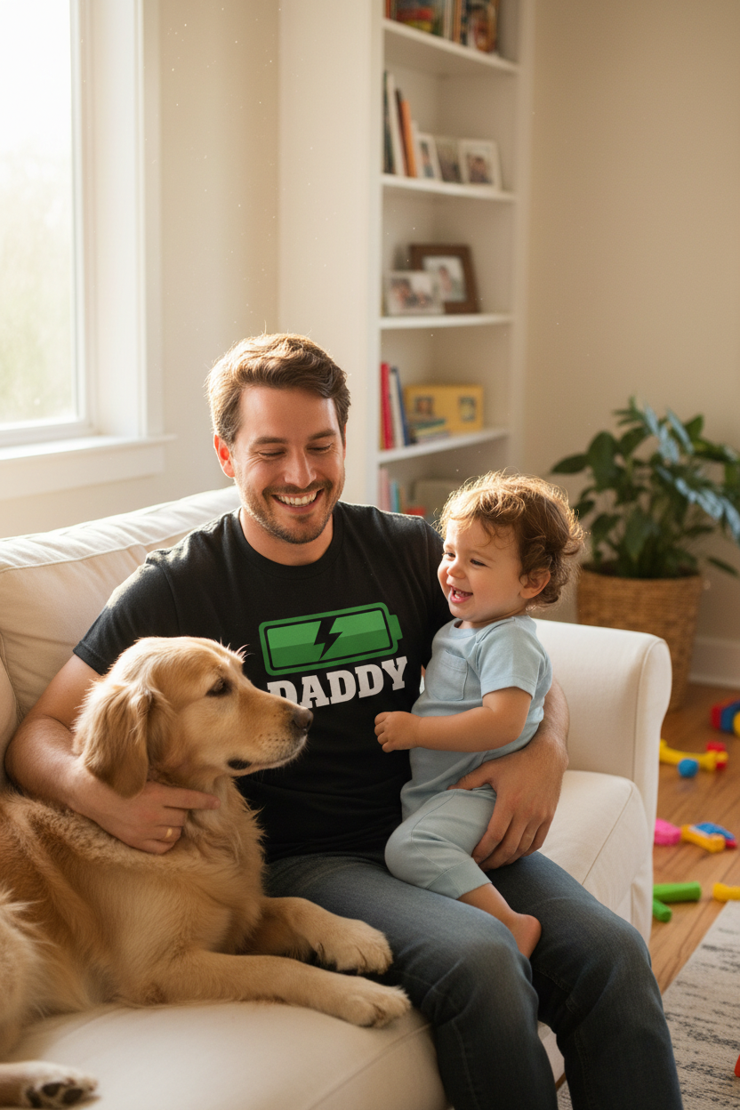 DADDY T-Shirt lifestyle image 1