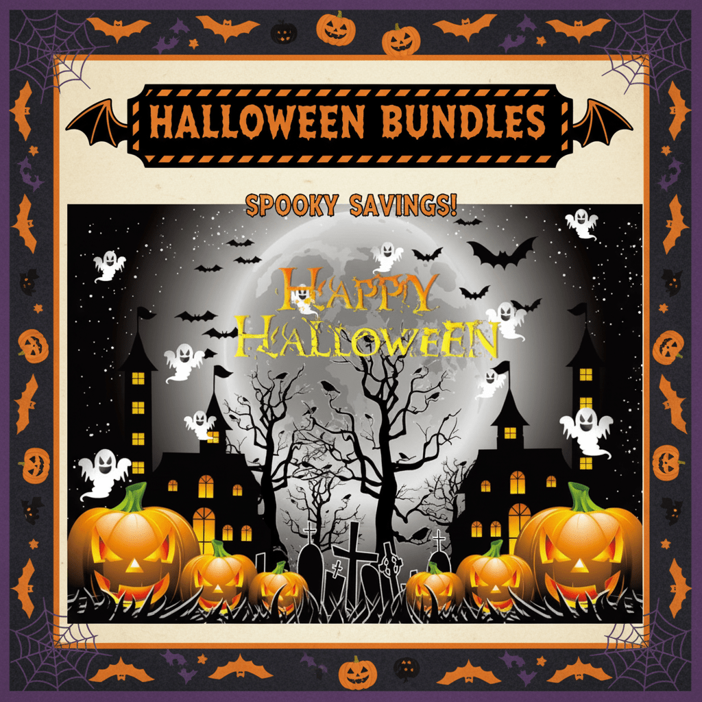 Halloween Bundles - Shello's Creative Boutique