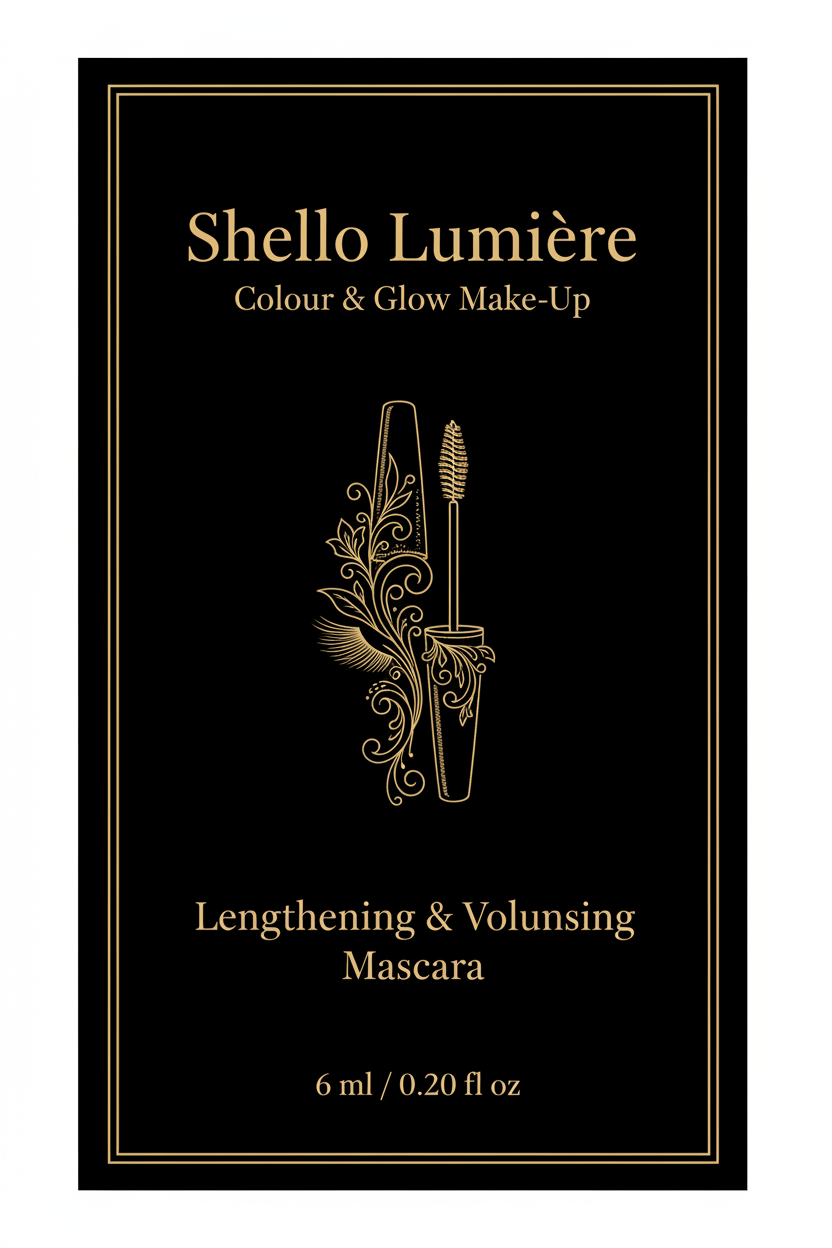 Mascara Portrait Label