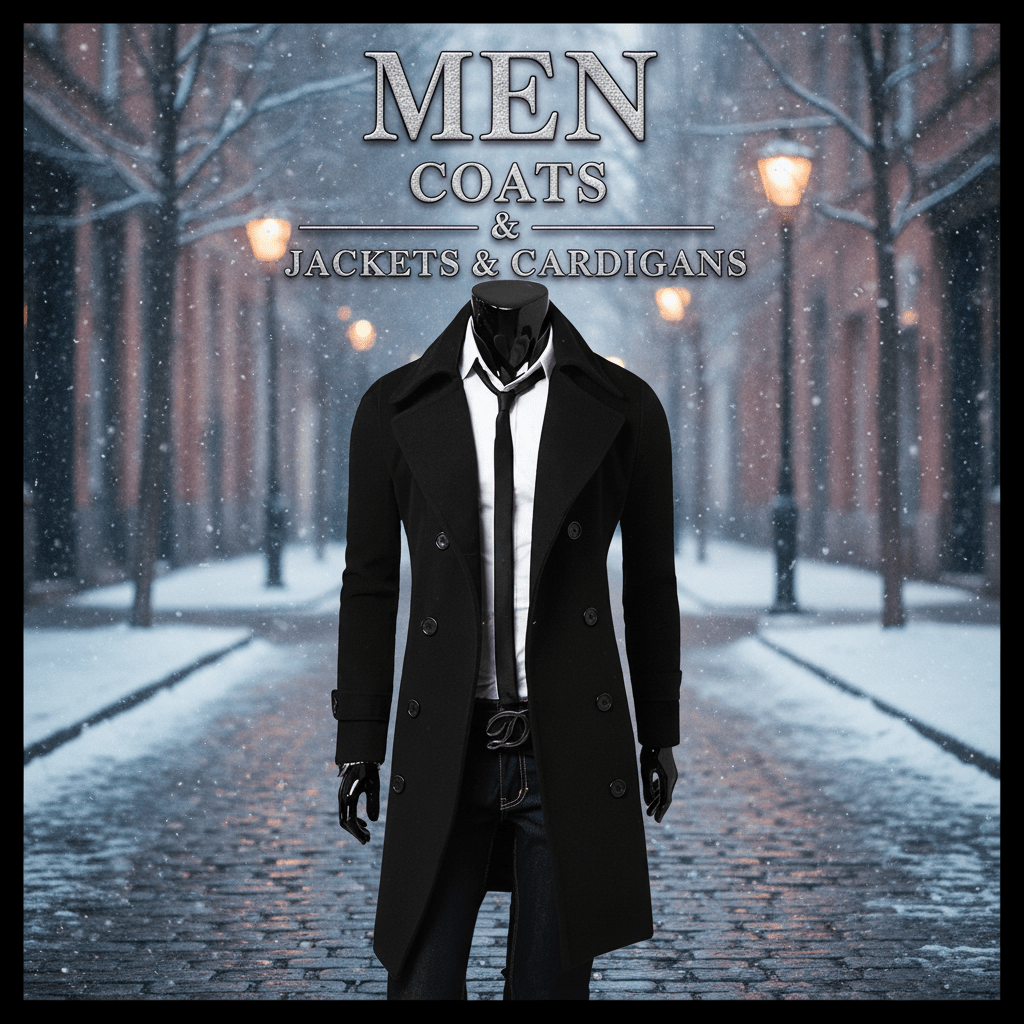 Men Coats, Jackets, and Cardigans - Shello's Creative Boutique