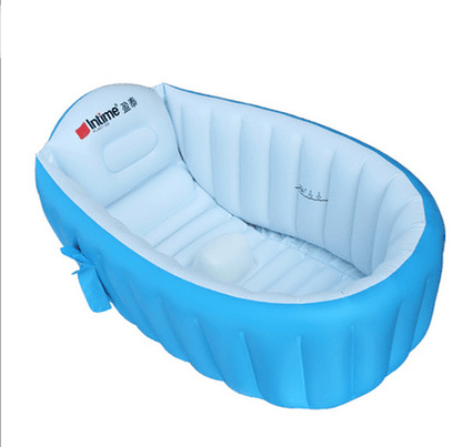 0 - 3 Years Baby Inflatable Bathtub PVC Thick Portable Bathing Bath Tub for Kid Toddler Newborn - Shello's Creative Boutique