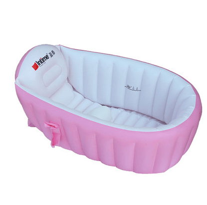 0 - 3 Years Baby Inflatable Bathtub PVC Thick Portable Bathing Bath Tub for Kid Toddler Newborn - Shello's Creative Boutique