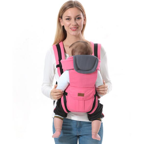 0 - 30 Months Breathable Front Facing Baby Carrier 4 in 1 Infant Comfortable Sling Backpack - Shello's Creative Boutique