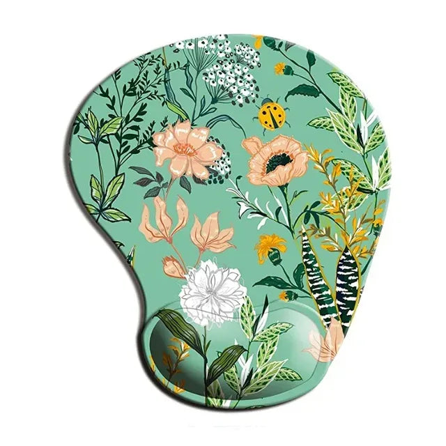Ergonomic Mouse Pad Wrist Rest Non-Slip Rubber Desk Mat Pad Under Hand Office Mouse Carpet Wristband Wrist Support Accessories - Shello's Creative Boutique