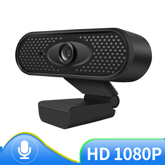 Professional HD 1080P USB Webcam with Microphone - Perfect for Work & Streaming