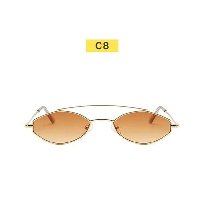 90s Sunglasses Women Retro Oval Sunglasses Lady Brand Designer Vintage Black Sunglasses Girls Eyeglasses UV400 Oculos - Shello's Creative Boutique