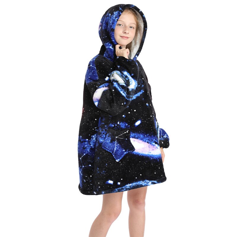 Homewear Plush Fleece Sherpa Blanket  Girls Sleepwear Homewear Fleece Warm Sherpa Blanket eprolo