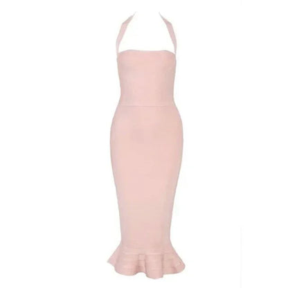 Celebrity Party Bandage Dress Women Spaghetti Strap Strapless Sexy Night Out Club Dress Women Mermaid Vestidos Wholesale - Shello's Creative Boutique