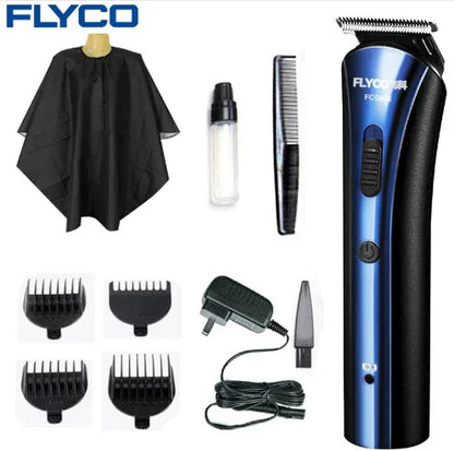 FLYCO Rechargeable Electric Hair Clipper Hair Trimmers Professional Cutting Haircut Tools FC5806 - Shello's Creative Boutique
