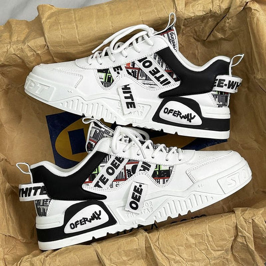 Thick soled sports and casual board shoes, niche and versatile trendy shoes Shello Creative Boutique