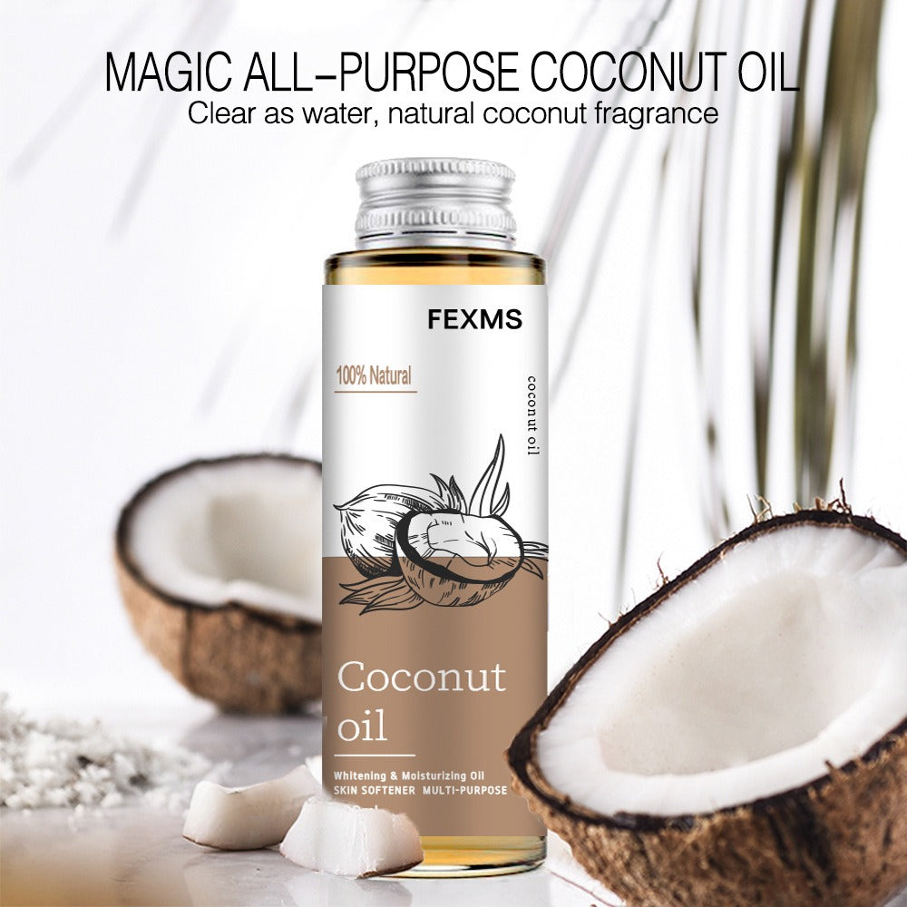 Coconut Skin Care Massage Body Care Essential Oil Coconut oil Shello Creative Boutique