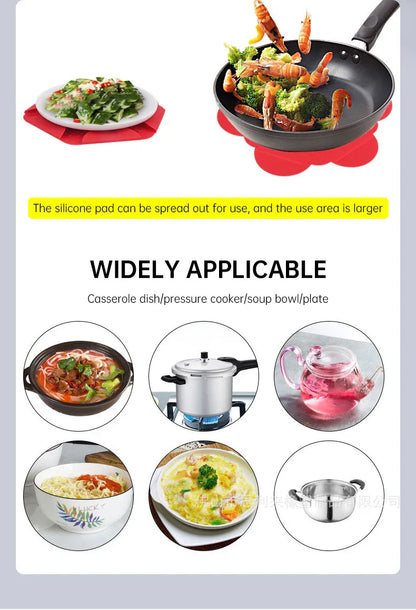 Microwave Oven Anti Spluttering Lid Collapsible Silicone Microwave Food Cover with Plate Microwave Cover lids - Shello's Creative Boutique