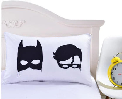 Batman Pillowcase - Cartoon Print Bedding for Kids - Shello's Creative Boutique