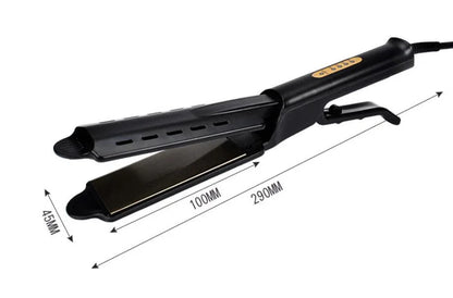 Hair Straightener Four-gear Ceramic Tourmaline Ionic Flat Iron Hair Straightener - Shello's Creative Boutique