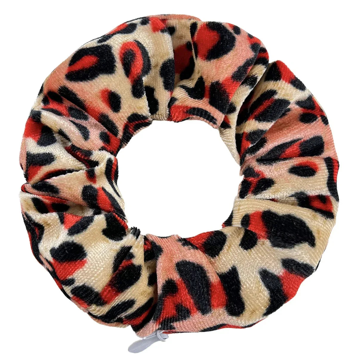 Tie dye velvet zipper large intestine loop - Shello's Creative Boutique