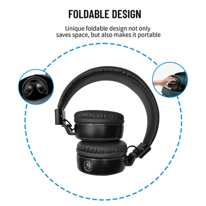 AKZ-B67 Bluetooth headset with high battery flashlight lighting headset card insertion FM - Shello's Creative Boutique