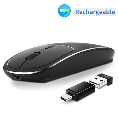 Wireless Mouse Charging Silent 2.4G Mouse - Shello's Creative Boutique