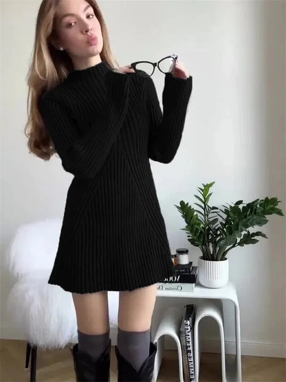 Unmatched Comfort and Style with Eprolo's Long Sleeved Tight Knit Dress! - Shello's Creative Boutique