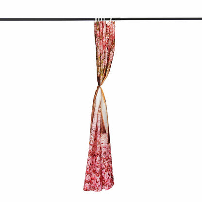 Arrivals Europe Pink Sakura Tree Pattern Bathroom Four-piece Suit,Shower Curtain Bathroom Pedestal Rug Lid Toilet Cover Bath Mat Set - Shello's Creative Boutique