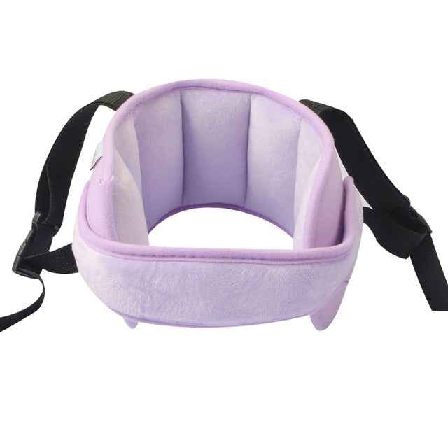 Child Car Seat Head Support Pillow - Soft Neck Cushion for Safe Travel Sleep