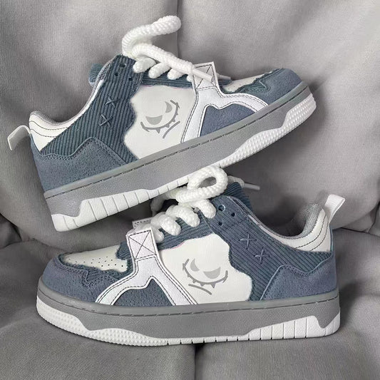Men shoes trend niche breathable thick bottom hit color casual shoes high street couple sports design sense sneakers eprolo