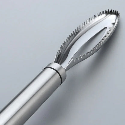 304 Stainless Steel Household Kitchenware Utility Tool Thickened Fish Scale Planer Scaler Descaler - Shello's Creative Boutique