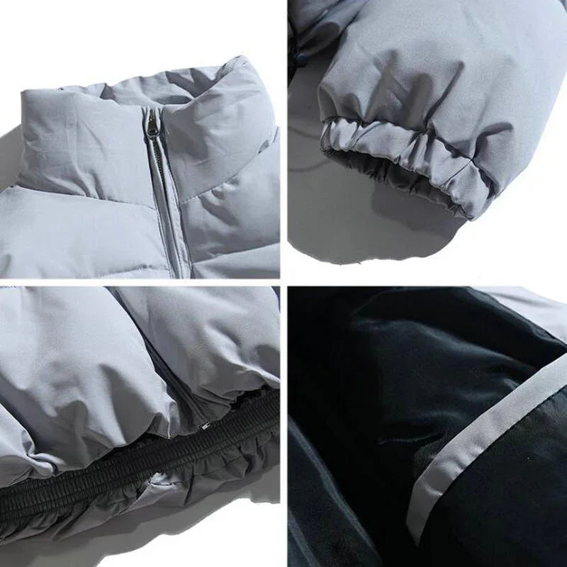 Winter Coat Men's Warm Parkas Streetwear Cotton Coats Slim Male Jackets Windproof Padded Coat Mens Clothing Dropshipping - Shello's Creative Boutique
