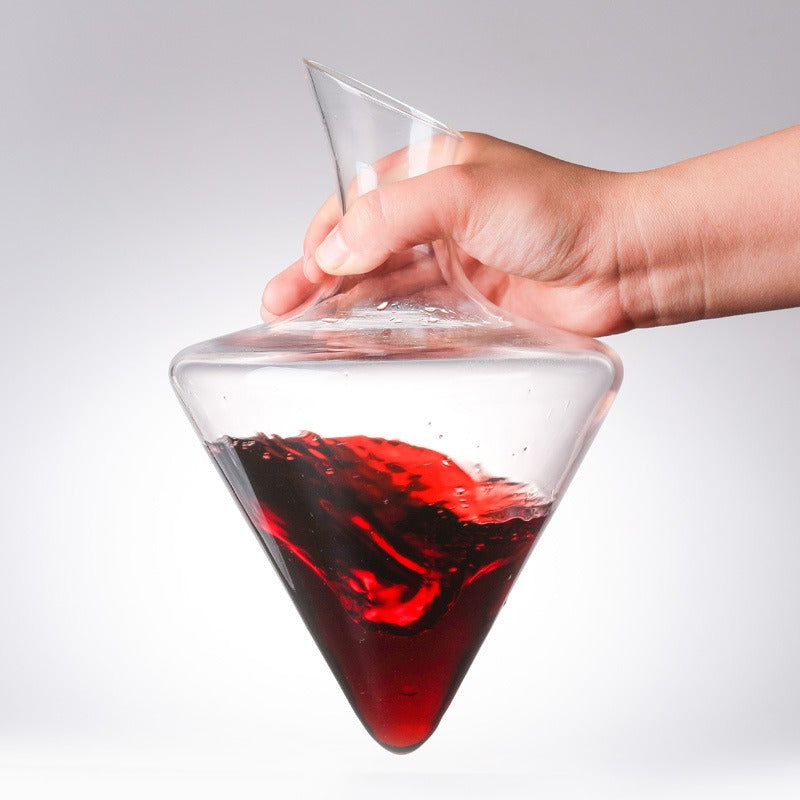 1000ml with Ice Bucket Decanter Lead-Free Crystal Glass Whiskey Vodka Brandy Bottle Bar Festival Hip Flask Wine Set eprolo