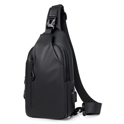 Outdoor Large Capacity Messenger Bag Men Chest Bag Simple Fashion Men Bag Shoulder Bag - Shello's Creative Boutique