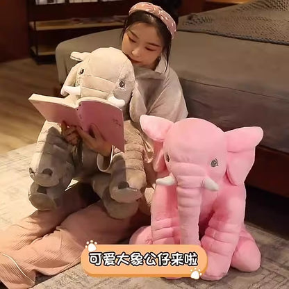 Popular Elephant Doll WeChat Same Plush Toy Comfort Pillow for Sleeping Dolls Baby Sleeping Pillow eprolo