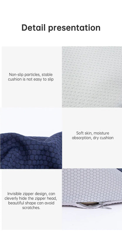 High Quality Office Chair Memory Foam Cushion Comfortable Blood Circulation Orthopedic Soothing Coccyx Seat Cushion - Shello's Creative Boutique