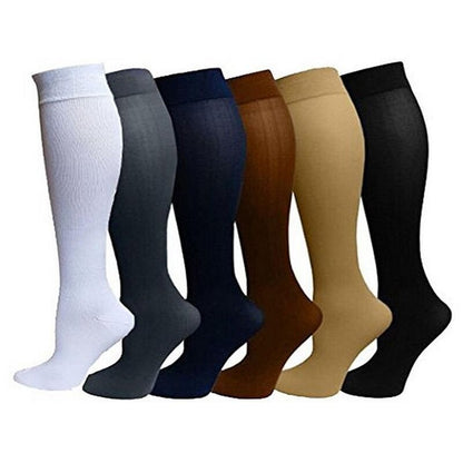 david angie Unisex Medical Compression Socks Women Men Pressure Varicose Veins Leg Relief Pain Knee High Stockings 1Pair,1Yc2101 eprolo