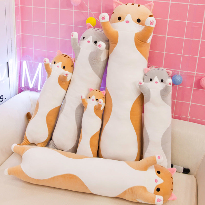Long Cat Pillow Large Plush Toys Sleeping Pillow eprolo