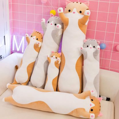 Long Cat Pillow Large Plush Toys Sleeping Pillow eprolo