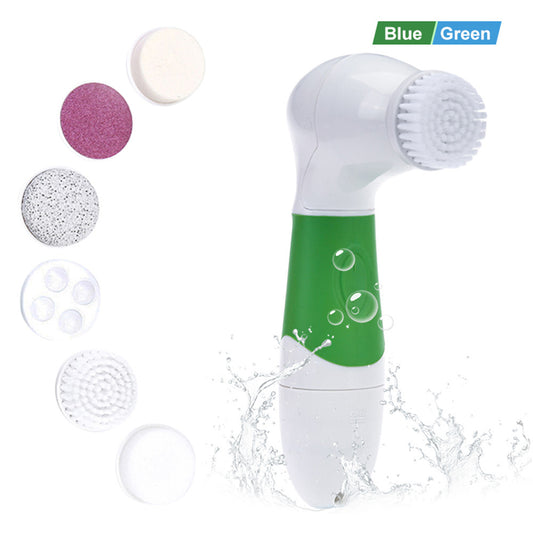 7-in-1 Electric Facial Cleansing Brush – Deep Pore Cleaner & Skin Massager for Face & Body