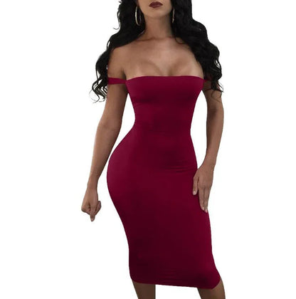 Sexy Bodycon Bandage Club Dress - Women's Party Dress - Shello's Creative Boutique