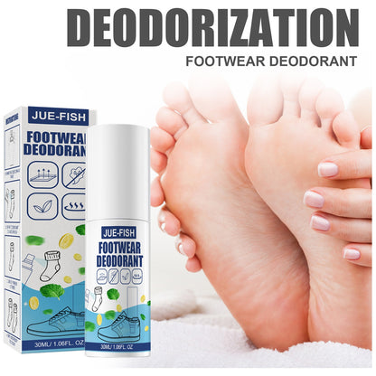 JUE-FISH shoe and sock deodorant shoe cabinet deodorant spray to remove sweat feet odor odor odor fast and lasting fragrance Shello Creative Boutique