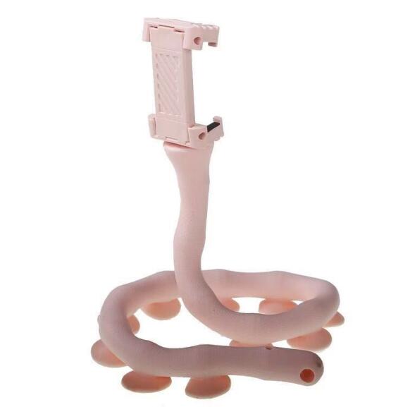 Suction Cup Lazy Phone Holder Caterpillar Cell Phone Holder Desktop Flexible Worm Car Mount Home Cute Phone Wall Bracket Bicycle eprolo