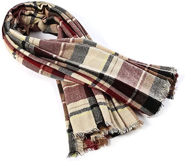 women scarves-grey brown - Shello's Creative Boutique
