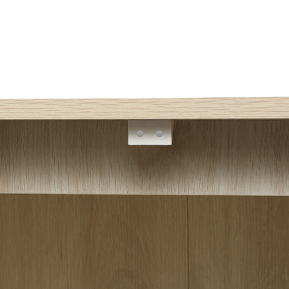 Luxury Rattan 4-Door Storage Cabinet - Large Sideboard Buffet with Elegant Design - Shello's Creative Boutique