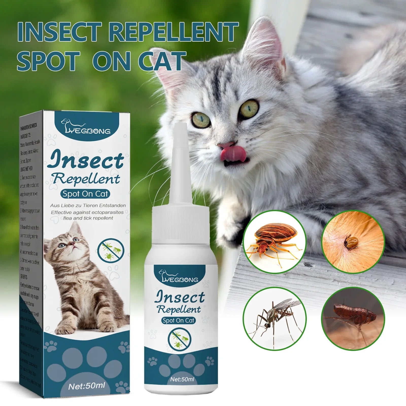 Pet Anti-Flea & Tick Treatment - Effective Parasite Control Solution - Shello's Creative Boutique