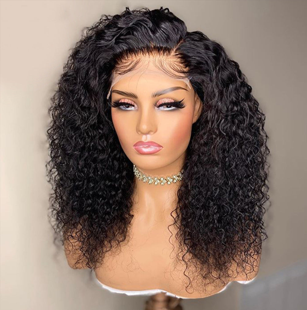 European And American Wigs African Small Volume Women's Chemical Fiber Front Lace Wig Shello Creative Boutique